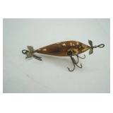 Vintage Heddon Dowagiac Wooden Minnow