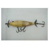 Vintage Heddon Dowagiac Wooden Minnow
