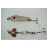 Vintage Spoon Lures 2ct