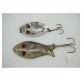 Vintage Spoon Lures 2ct