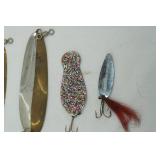 Vintage Spoon Lures 4ct
