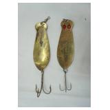 Vintage Spoon Lures 2ct