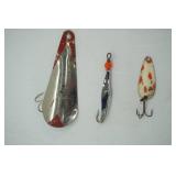Vintage Fishing Lures 3ct