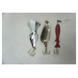 Vintage Fishing Lures 3ct