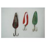Vintage Fishing Lures 3ct