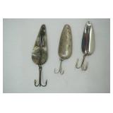 Vintage Fishing Lures 3ct