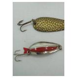 Vintage Fishing Lures 3ct