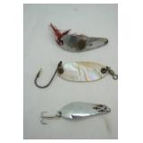 Vintage Fishing Lures 3ct