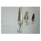 Vintage Fishing Lures 3ct