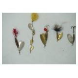 Vintage Spinnerbait Fishing Lures 4ct