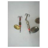Vintage Spinnerbait Fishing Lures 5ct