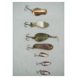 Vintage Fishing Lures 7ct