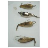 Vintage Fishing Lures 4ct