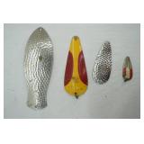 Vintage Fishing Lures 4ct