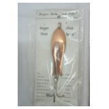 Vintage Hugger Finn Spoon Lure & Natural Bait Spinner in packaging 2ct