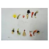 Vintage Fly Fishing Lure Lot 12ct