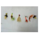 Vintage Fly Fishing Lure Lot 12ct