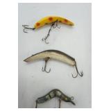 Vintage Fishing Lure lot 5ct