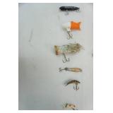 Vintage Fishing Lure Lot 11ct