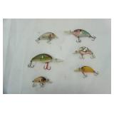 Vintage Fishing Lure Lot 6ct