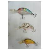 Vintage Fishing Lure Lot 6ct