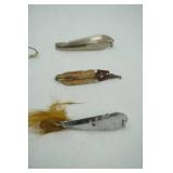 Vintage Fishing Lure Lot 6ct