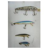 Vintage Fishing Lure Lot 8ct