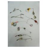 Vintage Fishing Lure Lot Spinners
