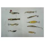 Vintage fishing lure lot (9)