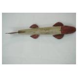 Vintage Ice spearing decoy