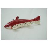Vintage ice spearing decoy