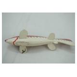 Vintage ice spearing decoy