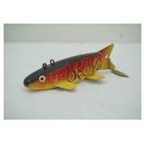 Vintage ice spearing decoy