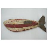 Vintage Ice spearing decoy