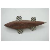 Vintage Ice spearing decoy