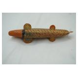 Vintage Ice spearing decoy