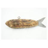 Vintage Ice spearing decoy