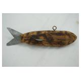 Vintage Ice spearing decoy