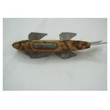 Vintage Ice spearing decoy