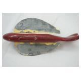 Vintage Ice spearing decoy
