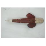 Vintage Ice spearing decoy