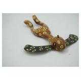 Wooden Decoy Frog Type 8"