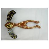 Wooden Decoy Frog Type 8"