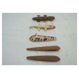 Vintage Decoy Pieces & Lures