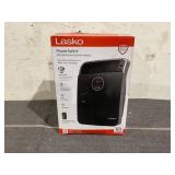 Lasko 18" 1500W Whole Room Ceramic Console Space Heater with Remote, Black, CC18306