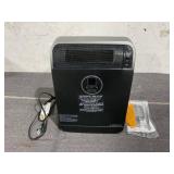 Lasko 18" 1500W Whole Room Ceramic Console Space Heater with Remote, Black, CC18306