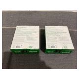 Onn Xbox Wired Video Game Headset with 3.5mm Connector, Flip-to-Mute Mic, Cooling Gel Earpads and 50mm Speakers - Black and Green