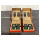 LOT OF 2 Ozark Trail Two Way Walkie Talkie, IPX4, 22 Channel, Green, 2 Pack