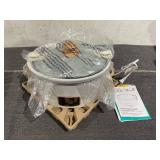 The Pioneer Woman 6 Qt Digital Slow Cooker with Locking Lid, Linen Speckle