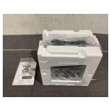 Avanti 26 lb Bullet Ice Maker, Black Stainless Steel